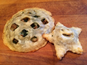 Kale and Sausage Hand Pies